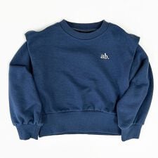 ワンポイント胸刺繍 パワショルトレーナー