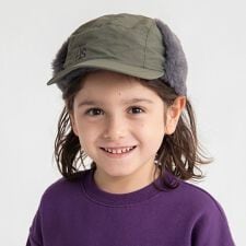 ブランシェス(branshes)の【あったか】ナイロン/フライトキャップ