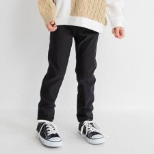 【あったか/フィットストレート】プレミアムストレッチ裏起毛ツイルロングパンツ