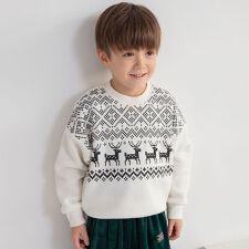 【ブランシェスmini/あったか】アソート裏起毛トレーナー