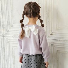 ブランシェス(branshes)のバックラメリボンニットソートップス