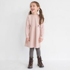 ブランシェス(branshes)の【あったか】ウエストリボン裏起毛ワンピース