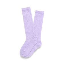 ハート柄ハイソックス