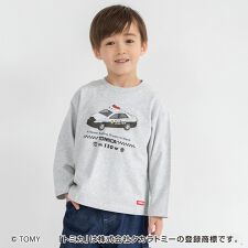 【コラボ】TOMICA/トミカ×branshes　プリント長袖Tシャツ