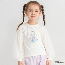 【DisneyCollection/ディズニーコレクション】袖チュール長袖Tシャツ
