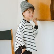 BIGシルエット長袖Tシャツ