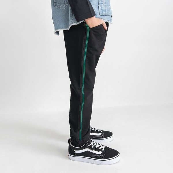 あったか】裏起毛サイドラインパンツ | ブランシェス(branshes