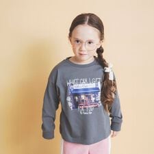 【aBity select./アビティセレクト】フォト＆イラスト長袖Tシャツ