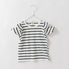 【DRC/WEB限定】肩あきフリル半袖Tシャツ