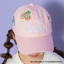 【WEB限定/BUNNI KONBINY】ワッペン付キャップ