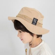 【水陸両用/撥水加工】保冷剤ポケット付アウトドアハット