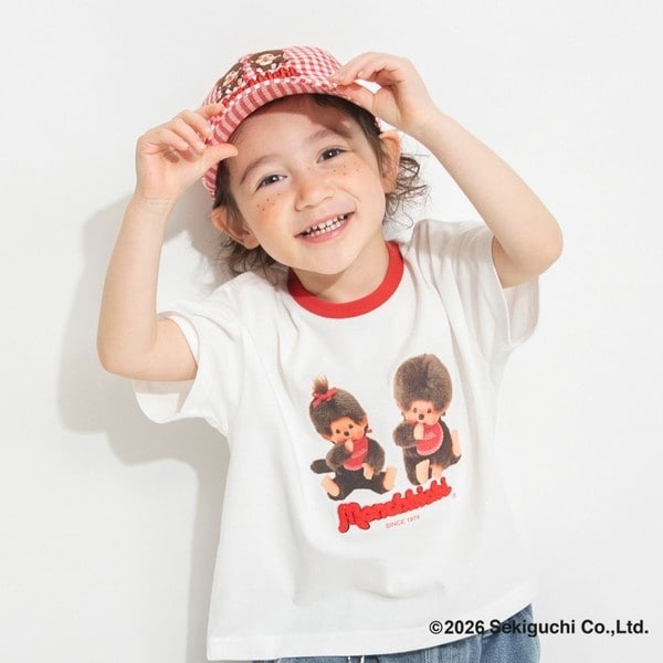 モンチッチ】リンガー半袖Tシャツ | ブランシェス(branshes) | マルイ