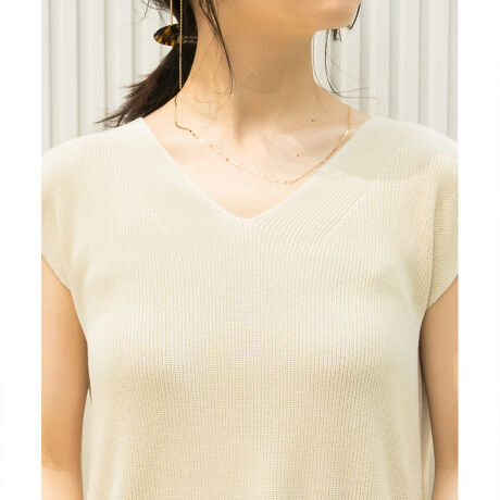 21春夏新作 Vネックノースリーブニットプルオーバー ランダ Randa Bt ファッション通販 マルイウェブチャネル