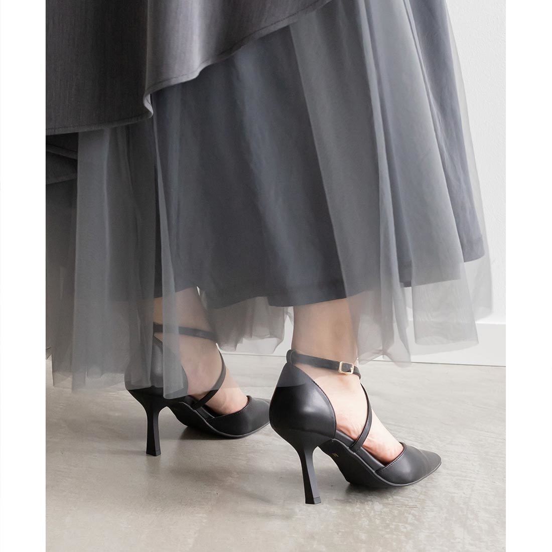 SALE】ソフト クロスストラップセパレートパンプスRANDA公式サイト
