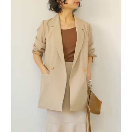 22春夏新作 ダブルボタンテーラードジャケット ランダ Randa Bj ファッション通販 マルイウェブチャネル