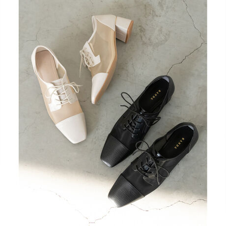 22春夏新作 22 5 25 5 ストレスフリー シアーレースアップヒールシューズ ランダ Randa Dh ファッション通販 マルイウェブチャネル