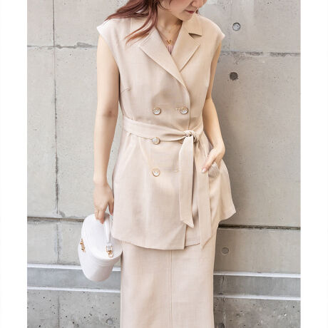 22春夏新作 ワンピースライクジャケットセットスカート ランダ Randa ファッション通販 マルイウェブチャネル