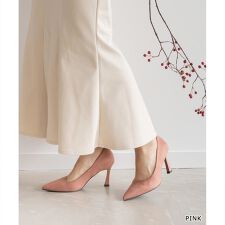 【22-25.5】アシンメトリーポインテッドトゥパンプス