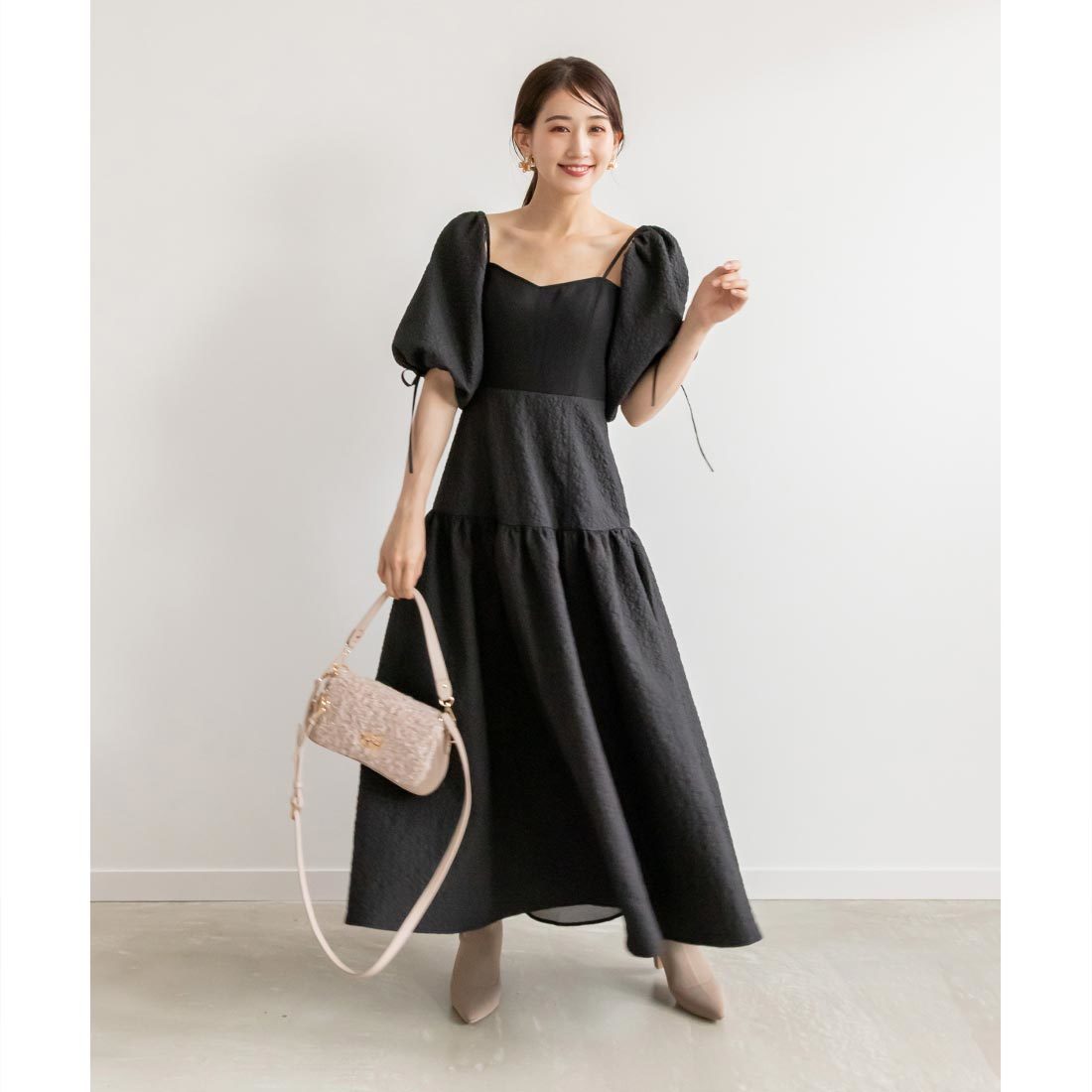 23秋冬新作＞マルチウェイスリーブビスチェワンピース | ランダ(RANDA