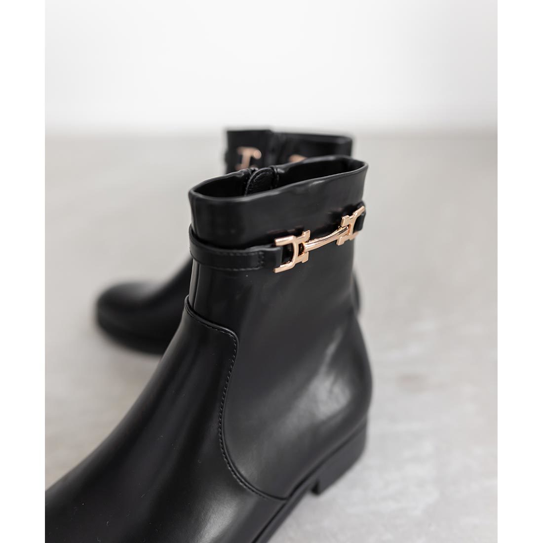 黒 23 美品 RANDA ニーハイブーツ 2wayロングブーツ ヒール