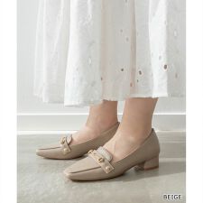 ＜24春夏新作＞【22.5-25.5】3WAY ローファーシューズ