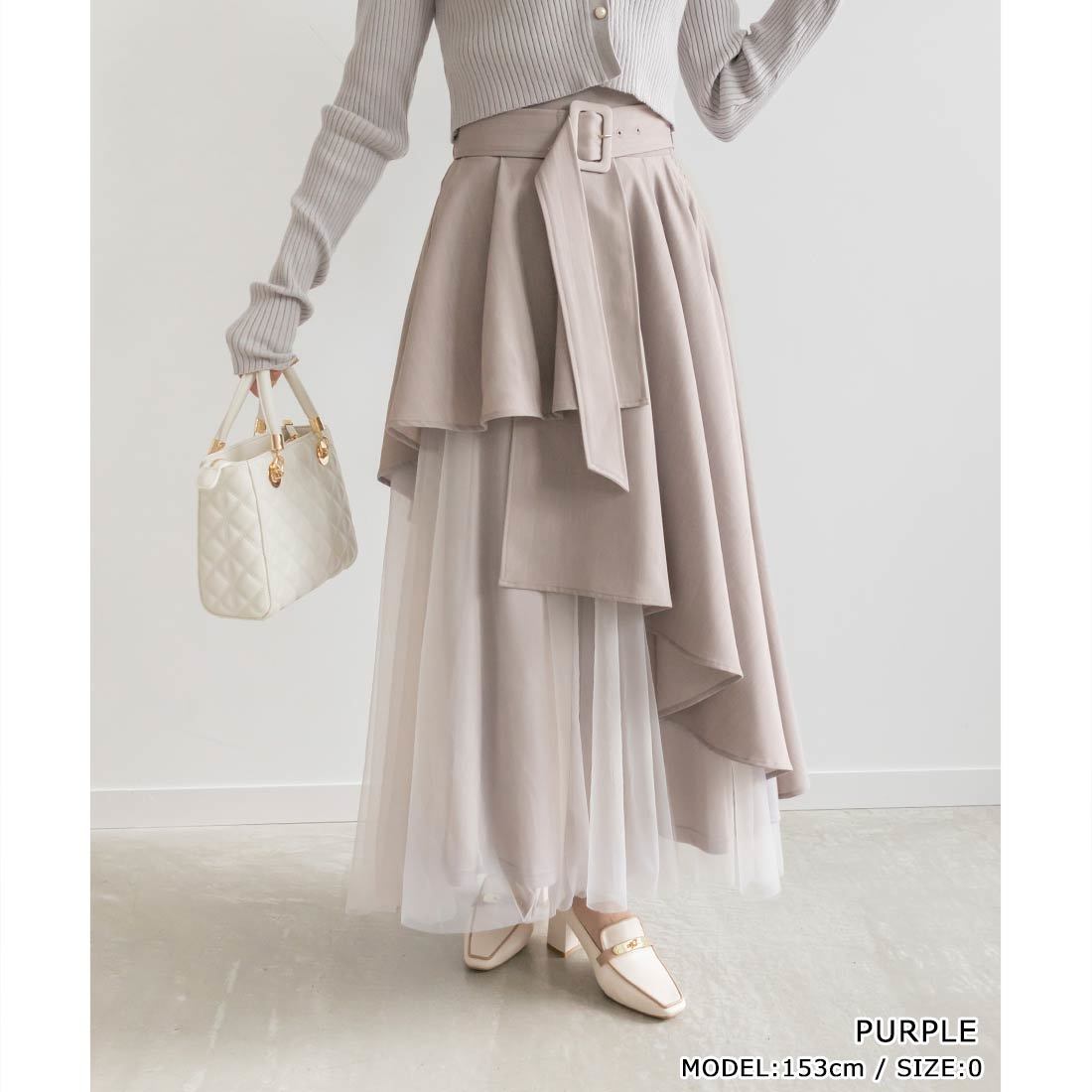 スカート (パープル系) の通販 | ファッション通販 マルイウェブチャネル