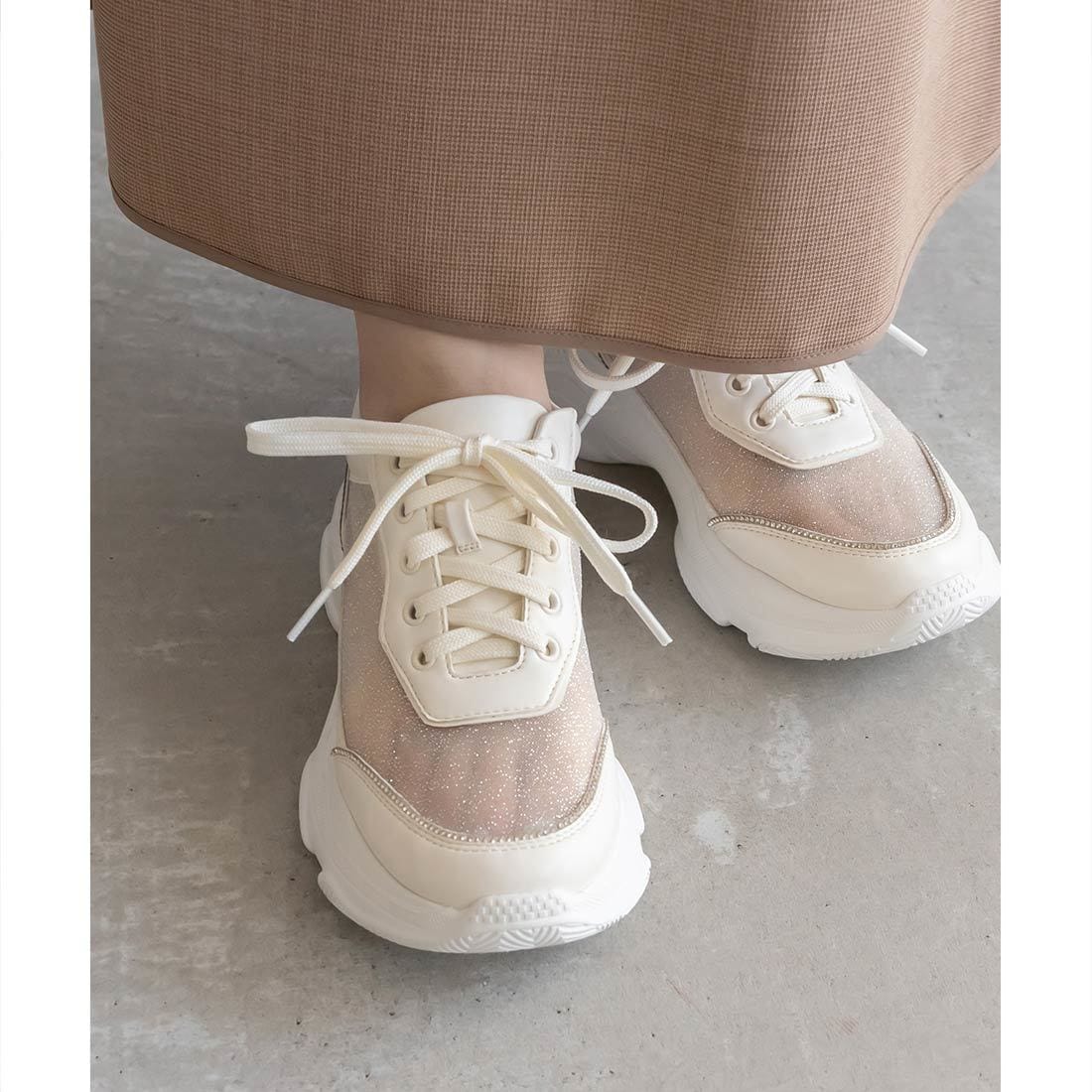 25春夏新作＞【22.5-25.5】トゥシューズデザインスニーカー | ランダ