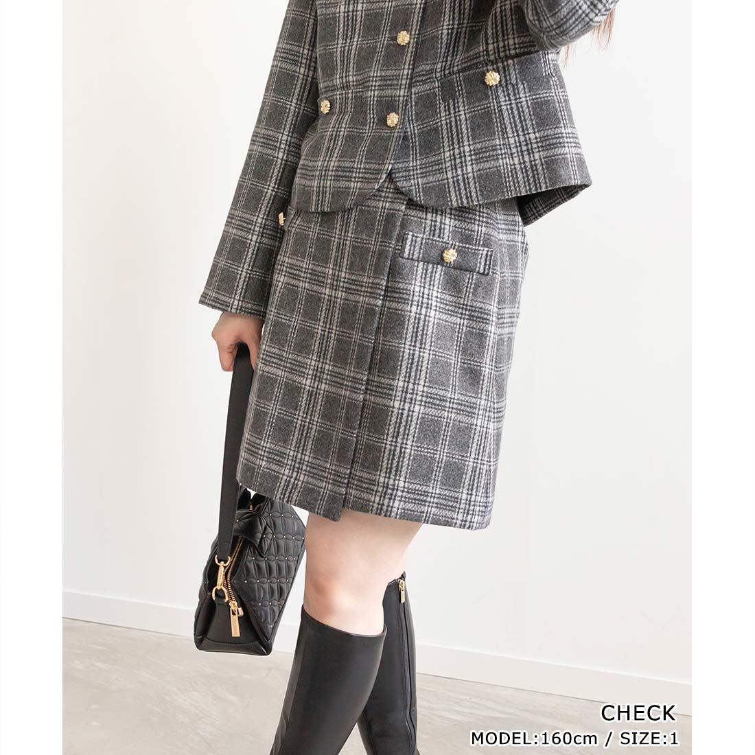 25春夏新作＞パールオーガンジーティアードスカート | ランダ(RANDA