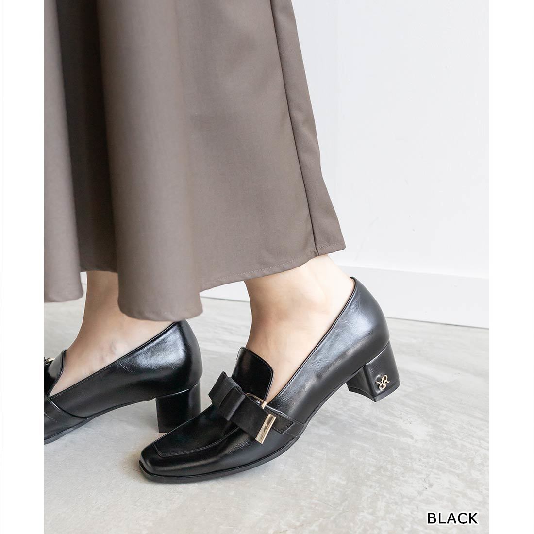 24秋冬新作＞【22.5-25.5】2WAYヒールアップローファー | ランダ(RANDA