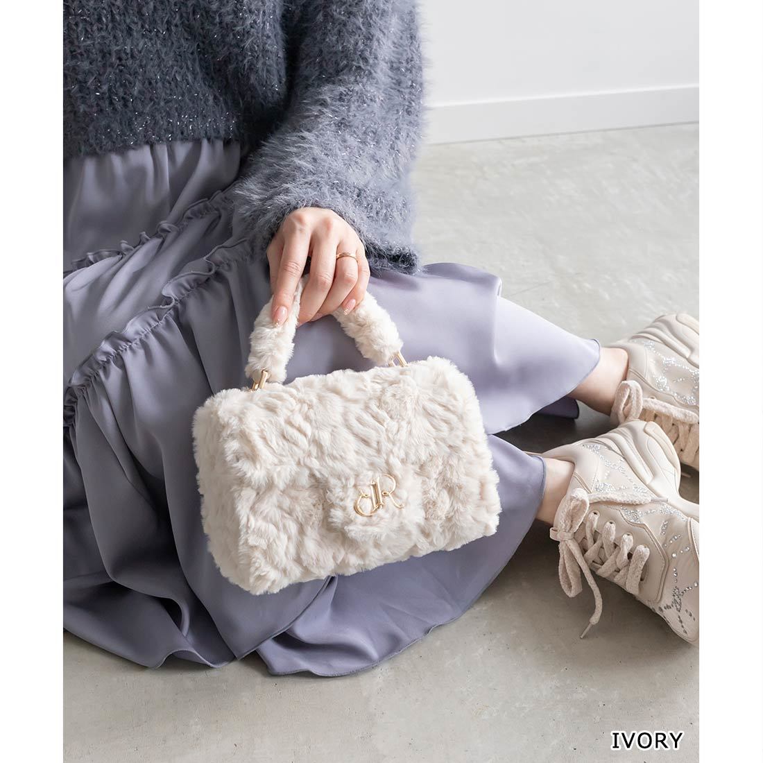 RANDA 2WAY モノグラムパーツファーバッグ 2WAY モノグラムパーツファーバッグRANDA公式サイト