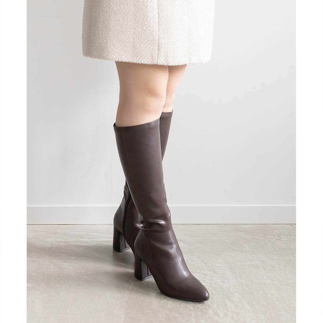 【専用】RANDA ゴールドパーツドッキングニットブーツ ランダ RANDA ゴールドパーツニットドッキングブーツ （BLACK