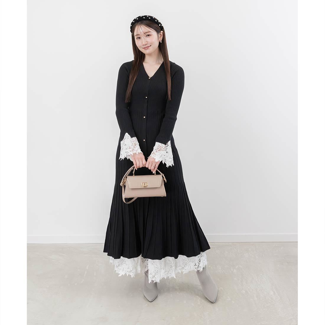 25春夏新作＞【Flower Collection】2WAYショルダーフラワー刺繍