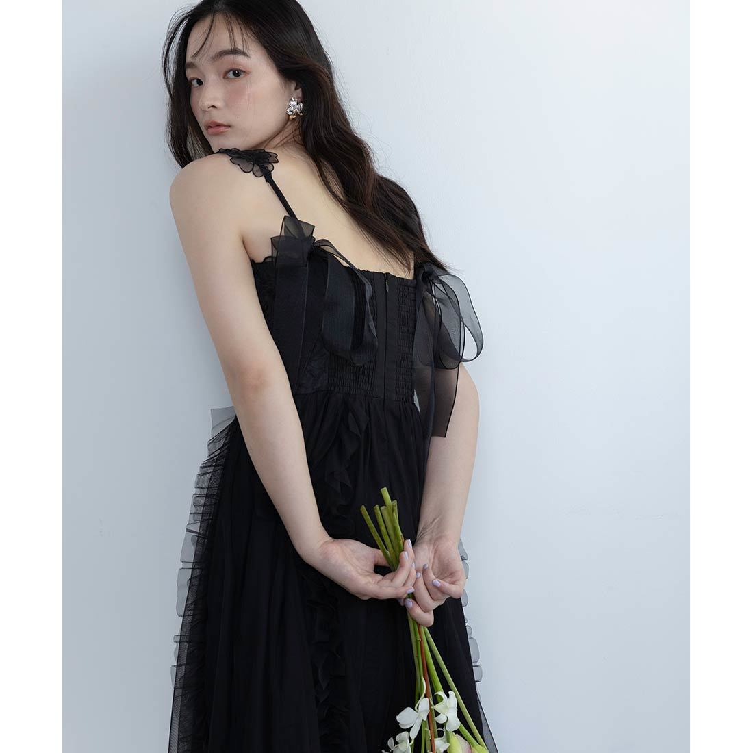 Flower Collection】フラワーレースチュールワンピース | ランダ(RANDA