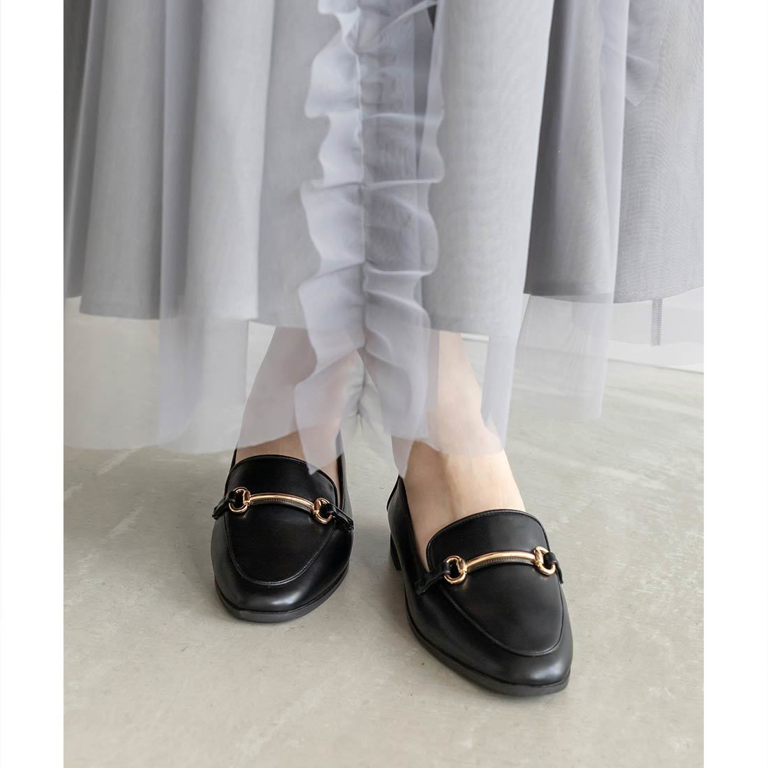 SALE】パール×ビジュー厚底ローファーRANDA公式サイト