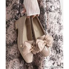 【22.5-25.5】3WAY ベルトデザインローファー