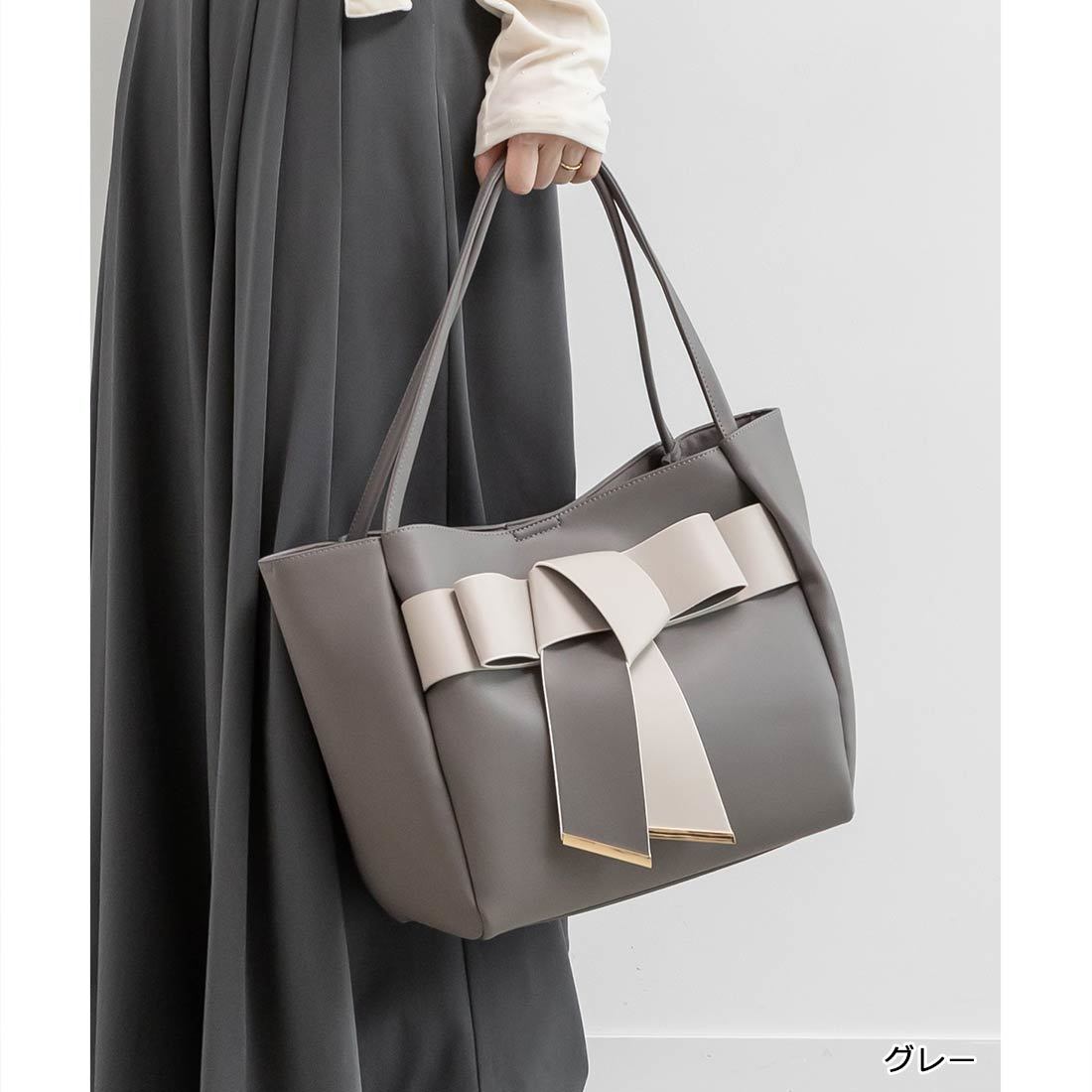 A4対応】キャンバス×PU 2WAYトートバッグ | ランダ(RANDA