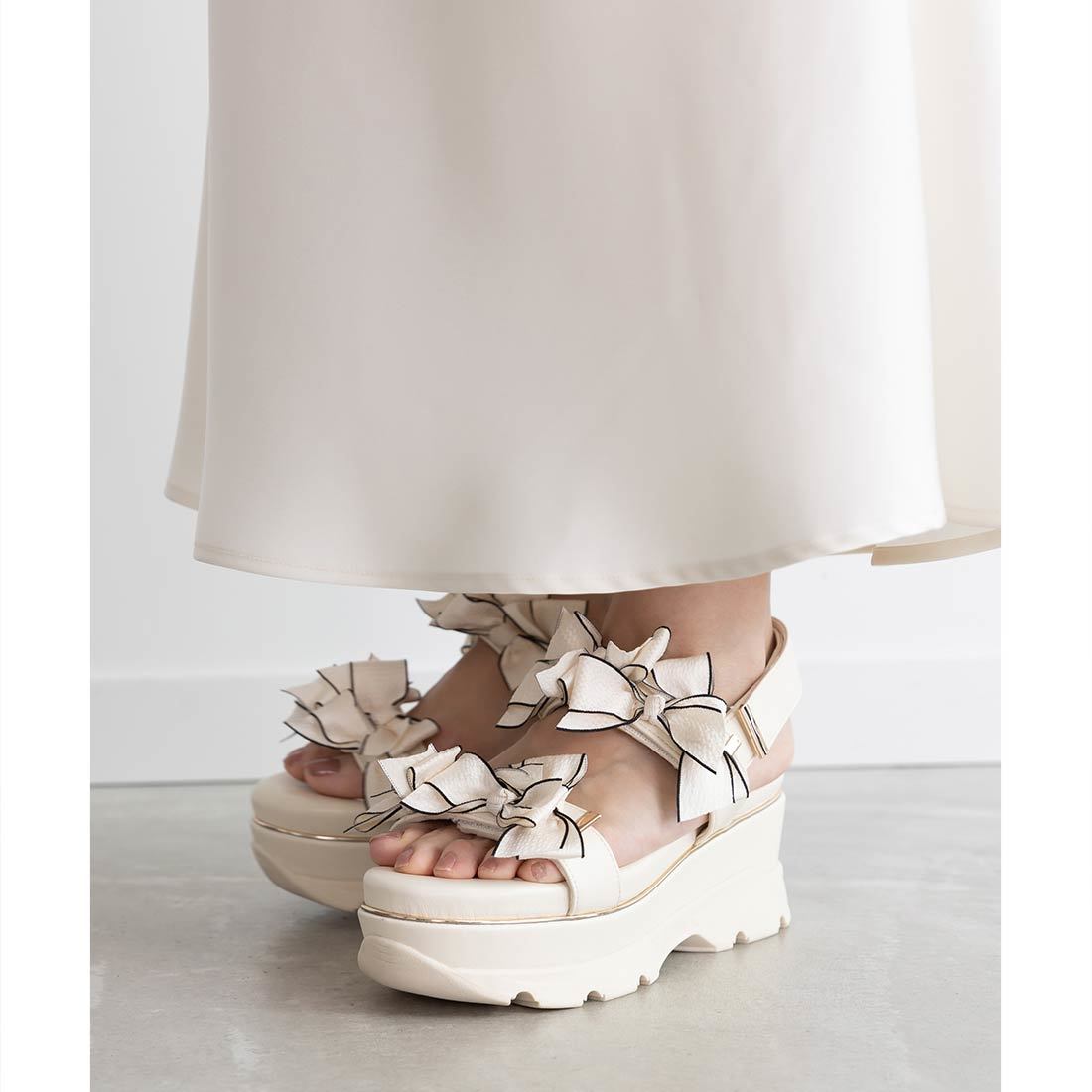 s*様 ミニリボン厚底スポ―ツサンダル　RANDA RANDA｜ミニリボン厚底スポ-ツサンダル | Rakuten Fashion(楽天
