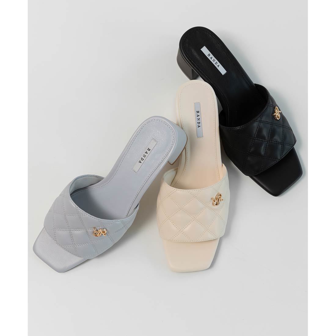 スナイデル　ヒールバンパーサンダルM SNIDEL｜ヒールバンパーサンダル | Rakuten Fashion(楽天