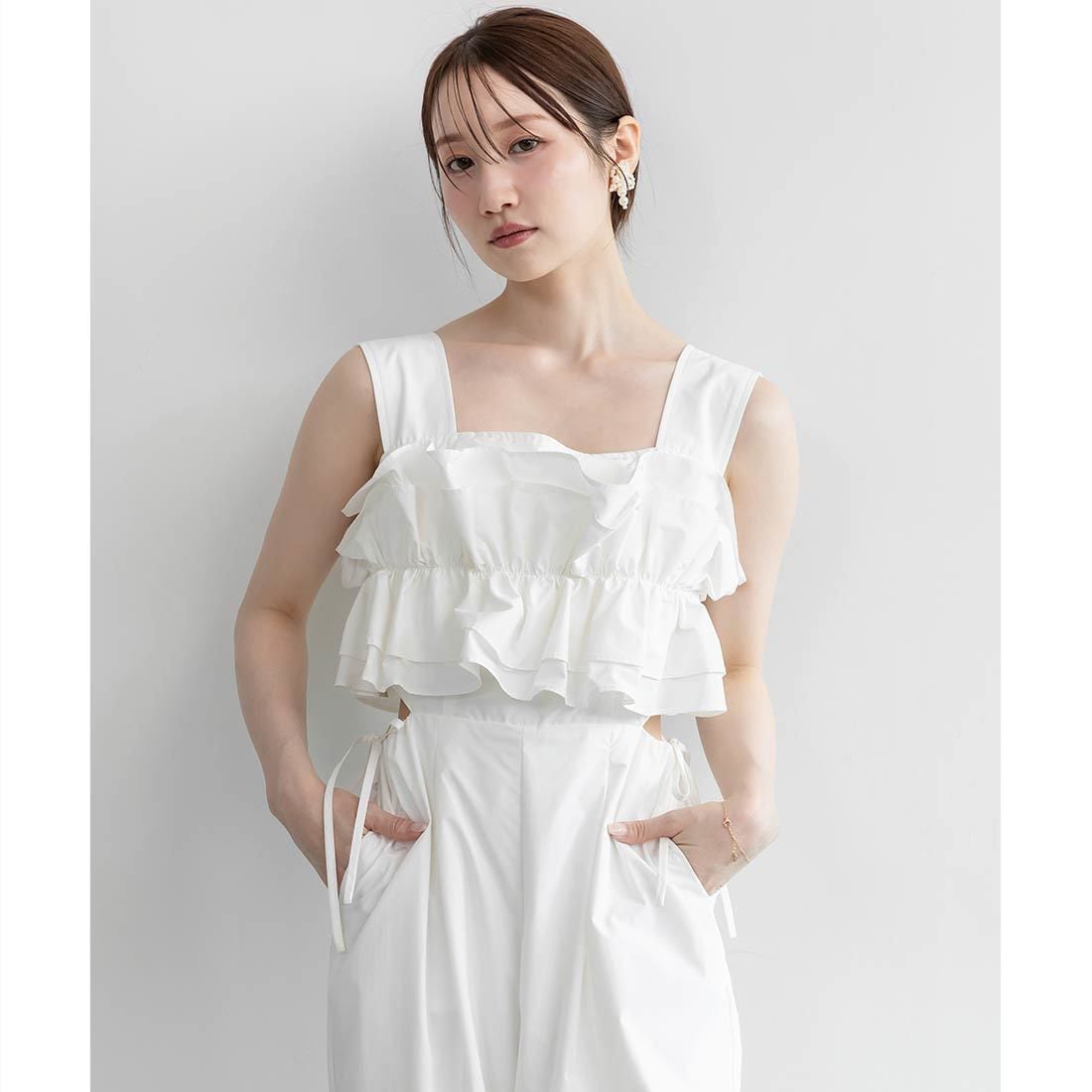 2WAYストラップリボンロンパース SALE】2WAYストラップリボンロンパースRANDA公式サイト