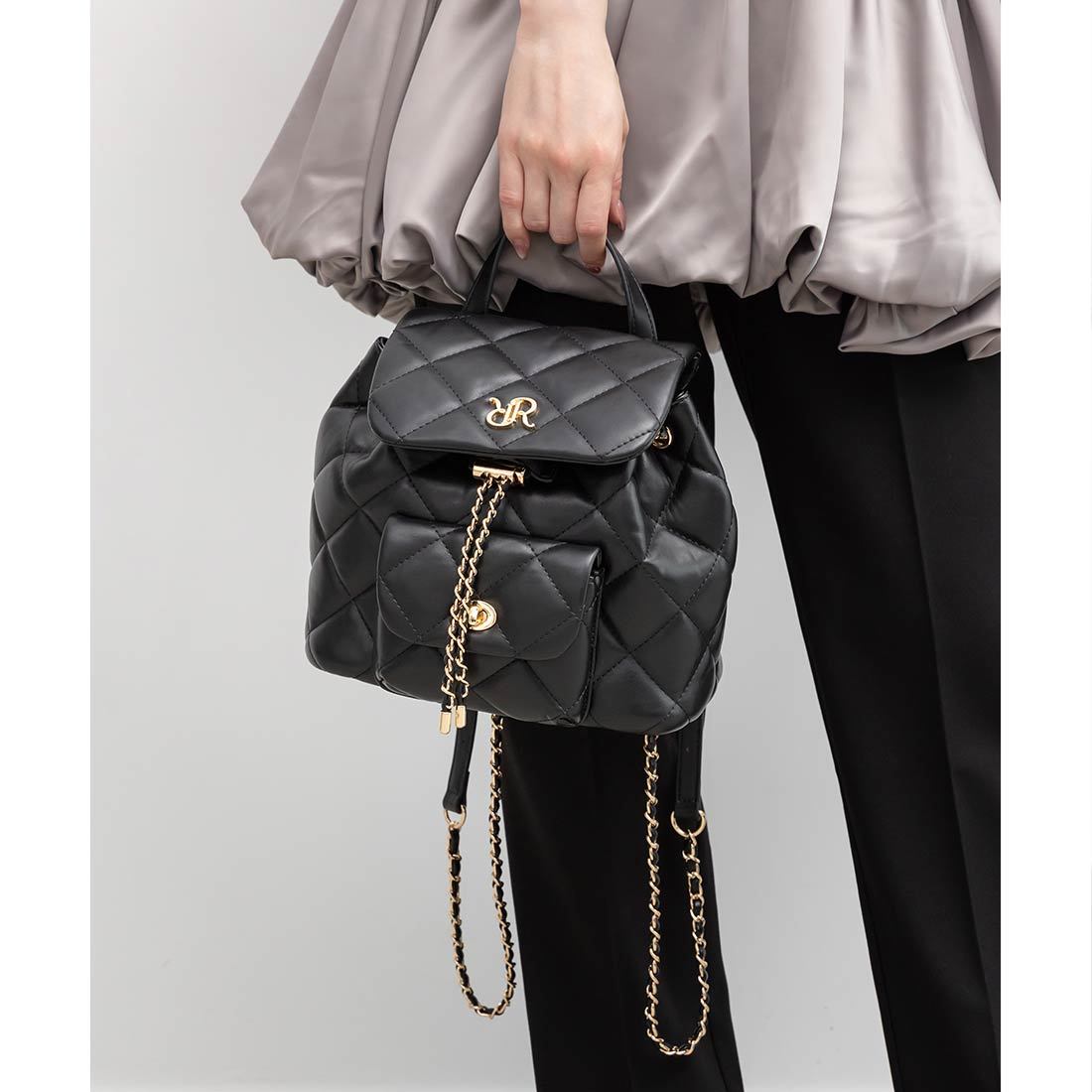 25秋冬新作＞キルティングデザインリュックバッグ | ランダ