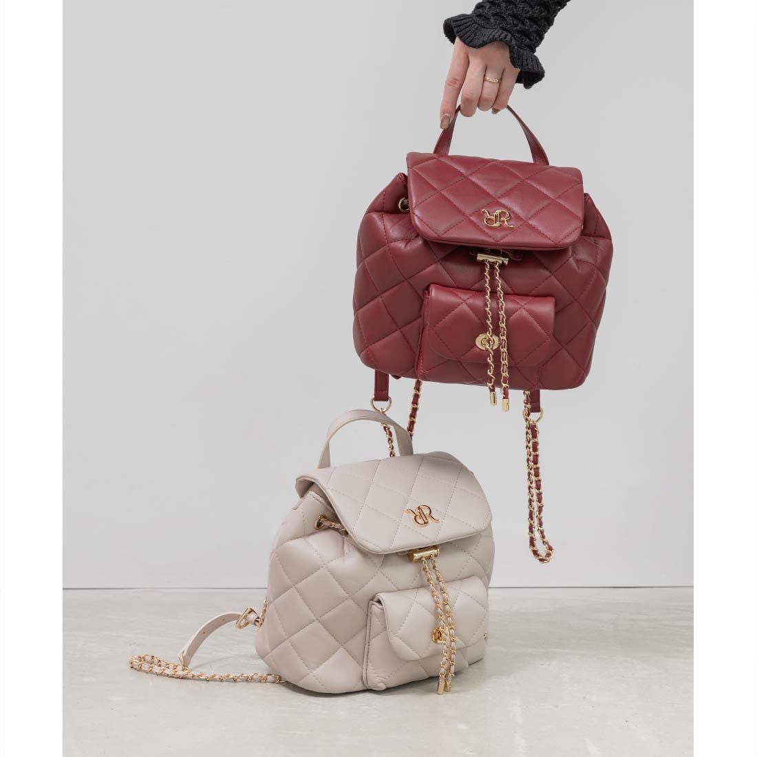 26春夏新作＞キルティングデザインリュックバッグ | ランダ(RANDA