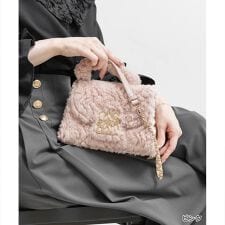 2WAY モノグラムショルダーファーバッグ