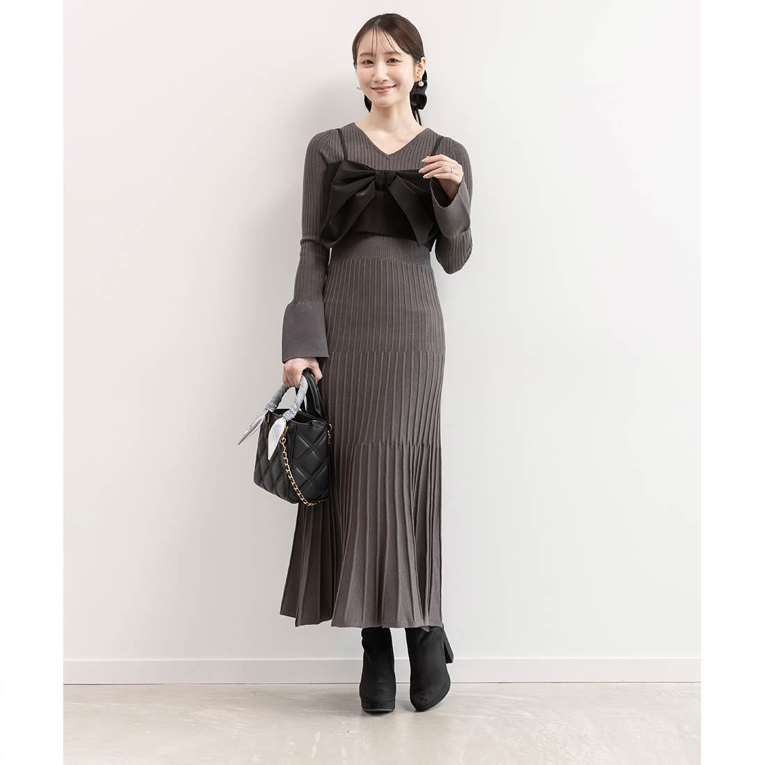 Randa 2WAYショルダーフラワー刺繍ワンピース セール】【Flower Collection】2WAYショルダーフラワー刺繍