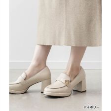 【22.5-25.5】ゴールドバックルストームローファー