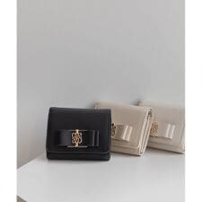 ランダ(RANDA)の＜25秋冬新作＞モノグラムリボン二つ折りウォレット