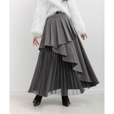 [^:BS36278]25H~V쁄̂v[cŉ؂₩Ȉۂ̎XJ[gBꖇŃC[hX^CAƃghCNȕ͋CoĂ܂BPOINTErʂ̂nCEGXgfUCÊv[cŌy₩ȈۂɁE`[ɕzd˂C[hfUCŉŝ\ɁE߂̏䊴ŏiltF~jȕ͋CELtAVGbg炵oEt̃xgŃEGXg}[NnvXE݊ꖇŎɂȂXJ[gCOORDINATEVvȃgbvXƍ킹邾ŉ؂₩ȃR[fBl[g܂B- - - - - - - - - - - - - - -@FƒsFȂnFLkFȂňF- - - - - - - - - - - - - - -