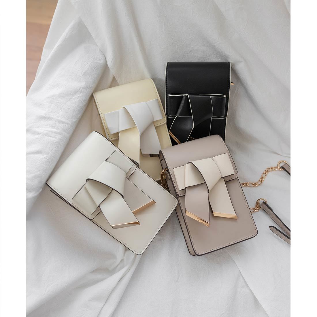 【NEW】ランダ（RANDA）/＜26春夏新作＞リボンベルトミニショルダーバッグ 26春夏新作＞リボンベルトミニショルダーバッグ | ランダ(RANDA