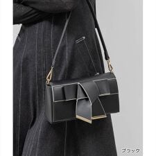 ＜26春夏新作＞2WAY リボンベルトショルダーバッグ