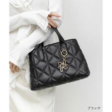 ＜26春夏新作＞2WAY キルティングトートバッグ