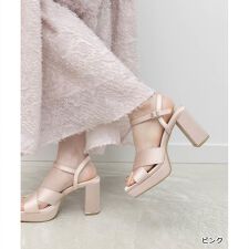 ＜26春夏新作＞【22.5-25.5】ビジュークロスベルトストームサンダル